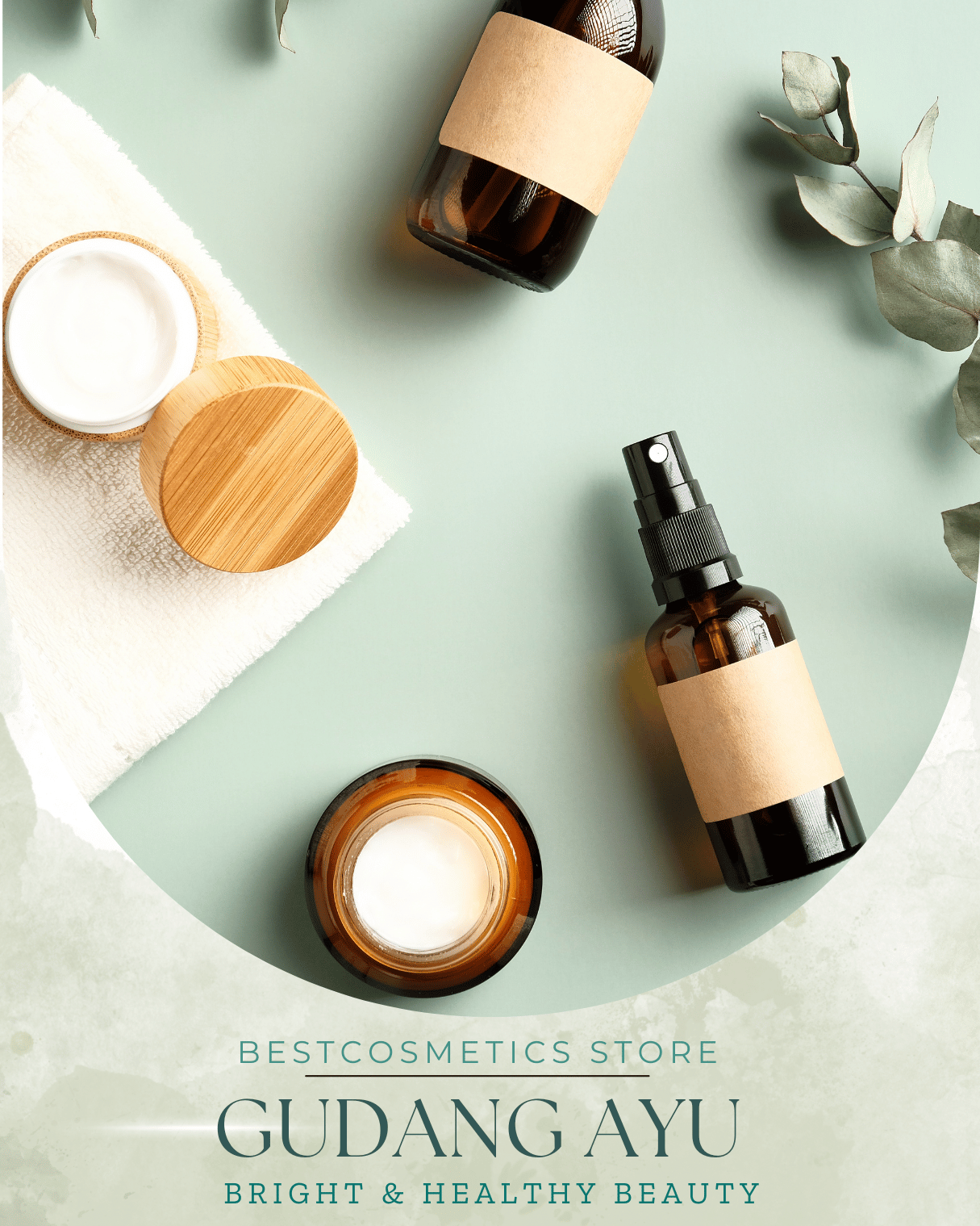 green minimalist organic cosmetic instagram post (2)